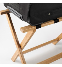 Reggivaligia da hotel - 65 x 36 x 15 cm - bamboo - Leone