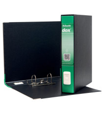 Registratore Dox 4 - dorso 5 cm - commerciale 23 x 29,7 cm - verde - Esselte Dox