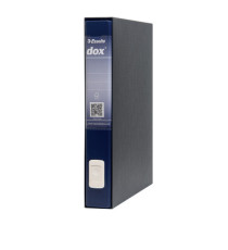 Registratore Dox 5 - dorso 5 cm - protocollo 23 x 34 cm - blu - Esselte Dox