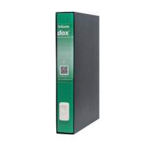 Registratore Dox 5 - dorso 5 cm - protocollo 23 x 34 cm - verde - Esselte Dox