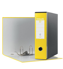 Registratore Eurofile G53 - dorso 8 cm - commerciale 23 x 30 cm - giallo vivida - Esselte