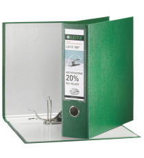 Registratore Leitz 180° G65 - dorso 8 cm - protocollo 23 x 33 cm - verde - Leitz