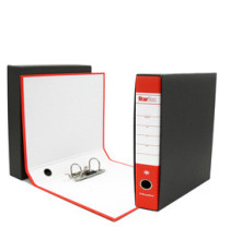 Registratore Starbox - dorso 5 cm - commerciale 23 x 30 cm - rosso - Starline