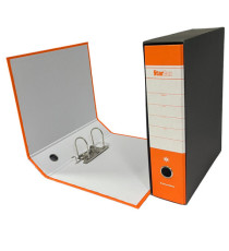 Registratore Starbox sfuso - dorso 8 cm - protocollo 23 x 33 cm - arancio - Starline