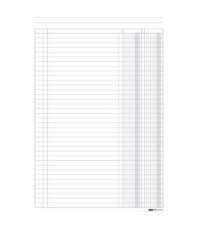 Registro a 2 colonne - 31 x 24cm - 100 fogli - Edipro
