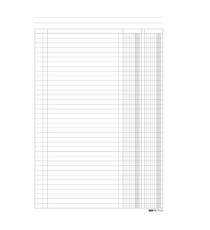 Registro a 2 colonne - 31 x 24cm - 100 fogli - Edipro