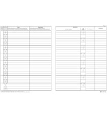 Registro antiriciclaggio per professionisti - 31 x 24cm - 46 fogli - Edipro