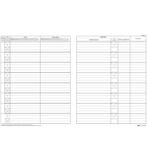 Registro antiriciclaggio per professionisti - 31 x 24cm - 46 fogli - Edipro
