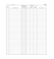 Registro arrivi/partenze - 31 x 24,5cm - 46pg - Edipro
