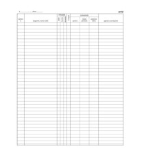 Registro arrivi/partenze - 31 x 24,5cm - 46pg - Edipro