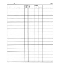 Registro arrivi/partenze - 31 x 24,5cm - 46pg - Edipro