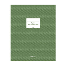 Registro cespiti ammortizzabili - 31 x 24,5cm - 47pg - numerate - Edipro
