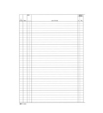 Registro contabilità dei lavori - 31 x 21cm - 47pg - numerate - Edipro