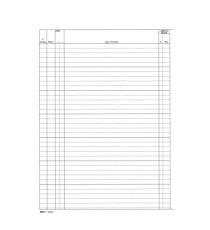 Registro contabilità dei lavori - 31 x 21cm - 47pg - numerate - Edipro