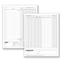 Registro Corrispettivi - 16 pagine numerate - 31 x 24,5 cm - DU1386N0000 - Data Ufficio
