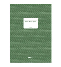 Registro dare/avere/saldo - 24 x 17cm - 100 fogli - Edipro