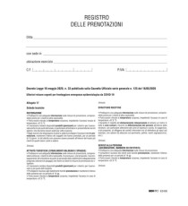 Registro delle prenotazioni - 32 pag - Edipro