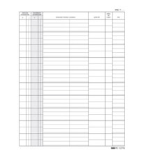 Registro dichiarazione esportatori - 31 x 24cm - 100 fogli - Edipro