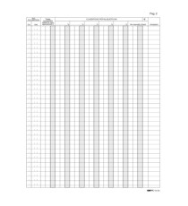 Registro Iva corrispettivi per mancato funzionamento registro cassa - 31 x 24,5cm - 46pg - pagine numerate - Edipro