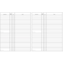Registro libro soci SPA/SRL - 31 x 24,5 - 47pg - numerate - Edipro