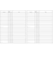 Registro libro soci SPA/SRL - 31 x 24,5 - 47pg - numerate - Edipro