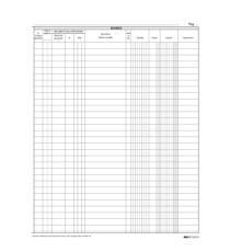 Registro merci in deposito - 31 x 24,5cm - 50 fogli - Edipro