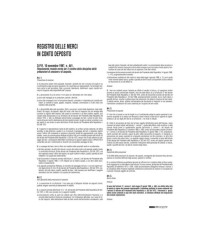 Registro merci in deposito - 31 x 24,5cm - 50 fogli - Edipro
