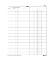 Registro merci in deposito - 31 x 24,5cm - 50 fogli - Edipro