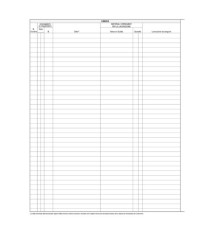 Registro merci in lavorazione - 31 x 24cm - 47 fogli - Edipro
