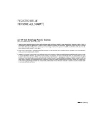 Registro persone alloggiate - 31 x 24,5cm - 46pg - Edipro