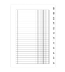 Registro scadenzario spiralato Gennaio/Dicembre - 10 pagine per mese - 24 x 17 cm - 2016N1363 - Data Ufficio