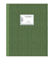 Registro Verbali Consiglio Amministrazione - 96 pagine numerate - uso bollo - 31 x 24,5 cm - DU135600000 - Data Ufficio