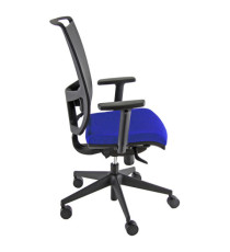 Poltrona semidirezionale Zoe ZOEA - con braccioli regolabili - blu/nero - Unisit