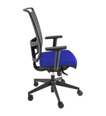 Poltrona semidirezionale Zoe ZOEA - con braccioli regolabili - blu/nero - Unisit
