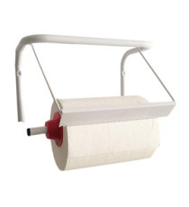 Porta bobina asciugatutto da muro - metallo - bianco - PerfettoFactory