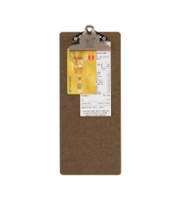 Porta Conto - 27,7 x 11,4 cm -legno - Securit