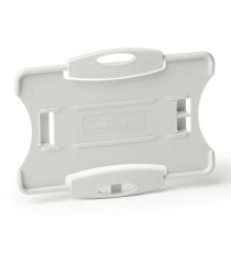 Portabadge Eco - per 1 tessera - 54 x 87 mm - grigio - Durable - conf. 10 pezzi