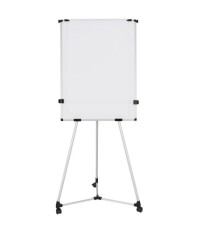 Portablocco magnetico Earth Kyoto - 70 x 100 cm - con base mobile, kit rotolo e bracci estensibili - Bi-Office