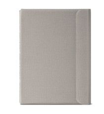 Portablocco Meet - con alette magnetiche - 31 x 25 x 1,4 cm - grigio - In Tempo