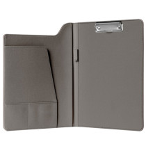 Portablocco Meet - con molla - 31 x 25 x 1,5 cm - grigio - InTempo