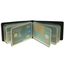 Portacard ad album - 12 scomparti - in PVC gommato 1029 - Alplast - conf. 24 pezzi