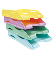 Portacorrispondenza Keep Colour Pastel - infrangibile - 23 x 32 cm - azzurro - Arda