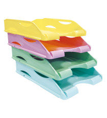 Portacorrispondenza Keep Colour Pastel - infrangibile - 23 x 32 cm - azzurro - Arda