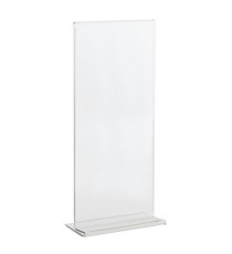Portadepliant con base a T - 1/3 A4 - 10 x 21 cm - Lebez