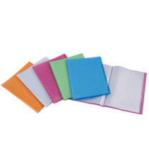 Portalistini a fogli fissi Lumina - 20 buste - 22x30cm - colori assortiti - Favorit