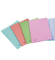 Portalistini Pastel - 20 buste - 22 x 30 cm - colori assortiti - Favorit