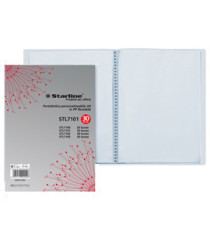 Portalistini personalizzabile - PP - 22 x 30 cm - 30 buste - trasparente - Starline
