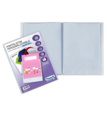 Portalistini personalizzabile Premium - liscio - 22x30 cm - 20 buste - trasparente - Favorit