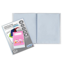 Portalistini personalizzabile Premium - liscio - 22x30 cm - 60 buste - trasparente - Favorit