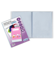 Portalistini personalizzabile Premium - liscio - 22x30 cm - 80 buste - trasparente - Favorit